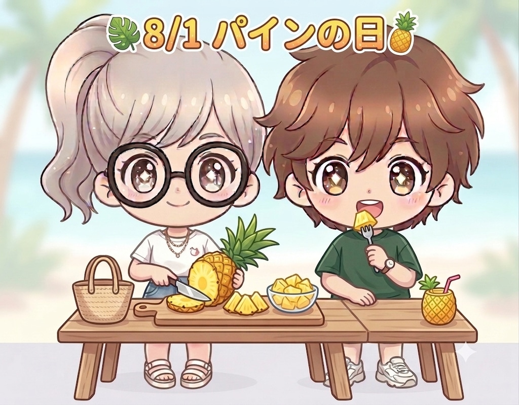 今日は「パインの日」