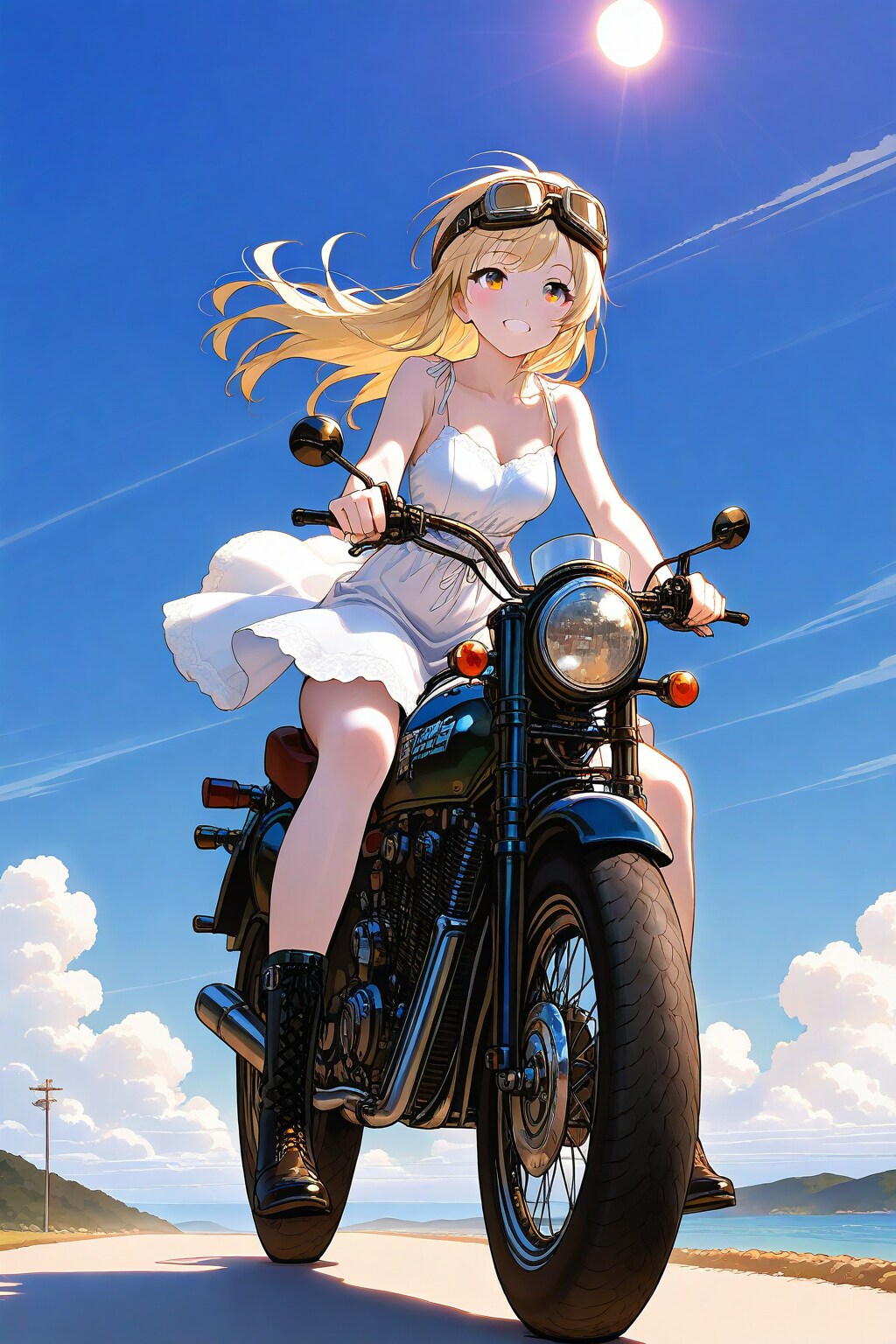 バイク好き彼女