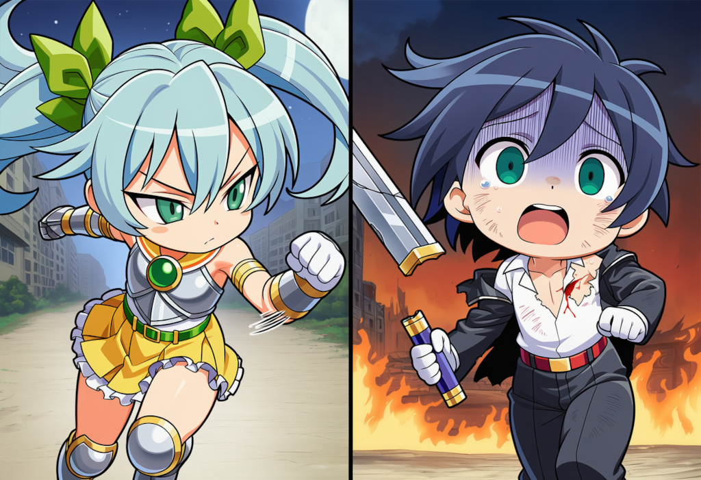 さんごvs暗黒生徒会