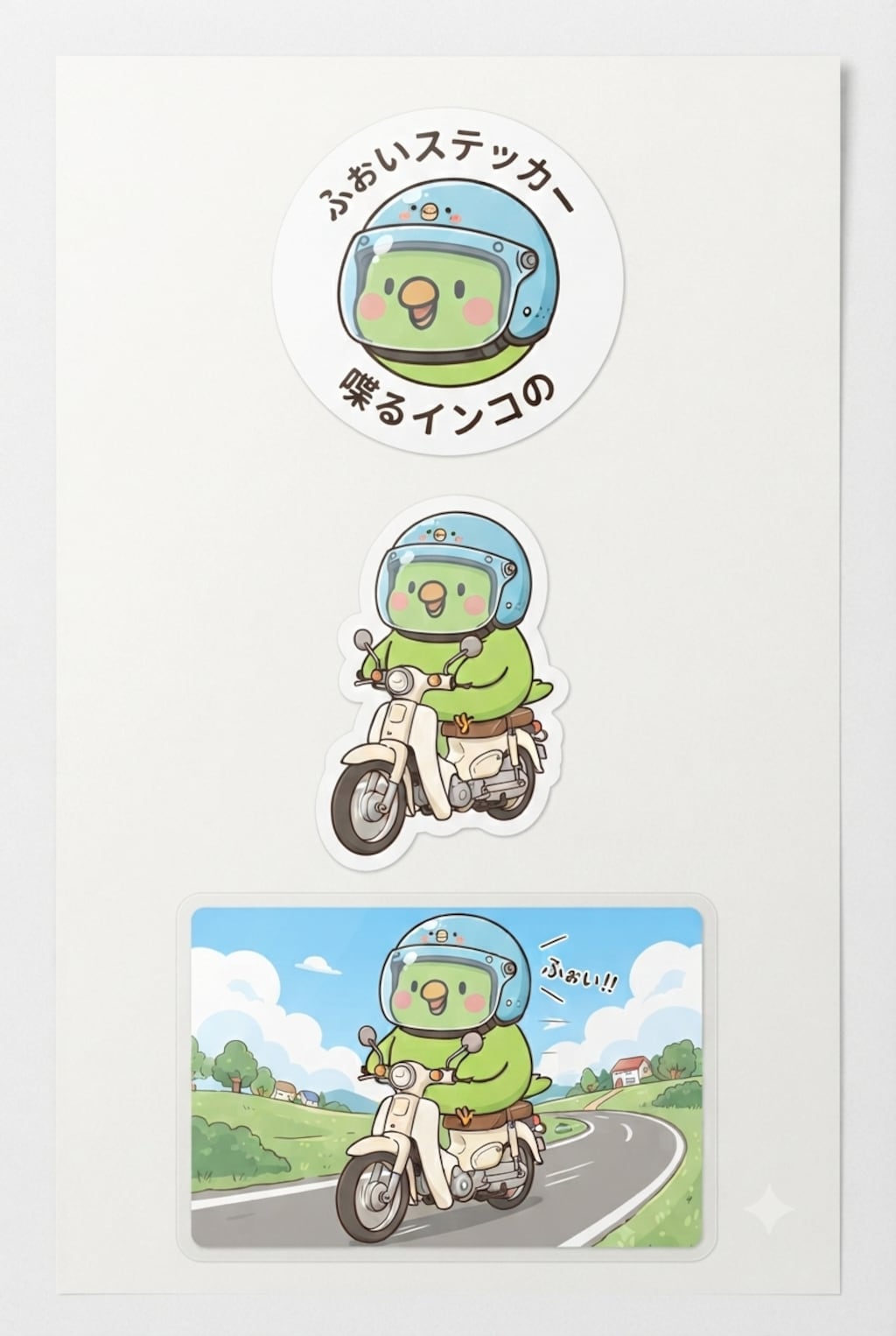 ふぉいステッカー