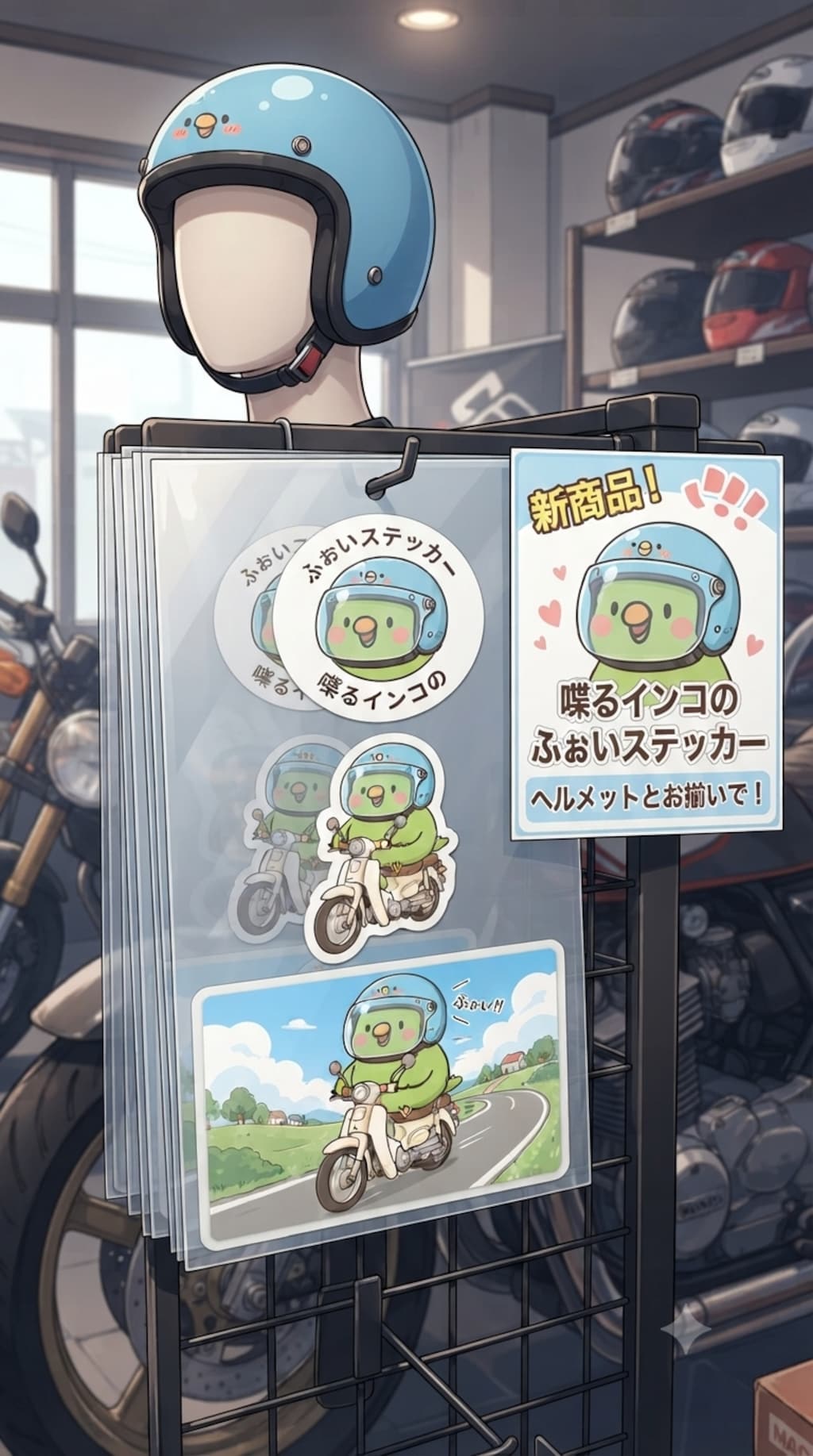 ふぉいステッカー