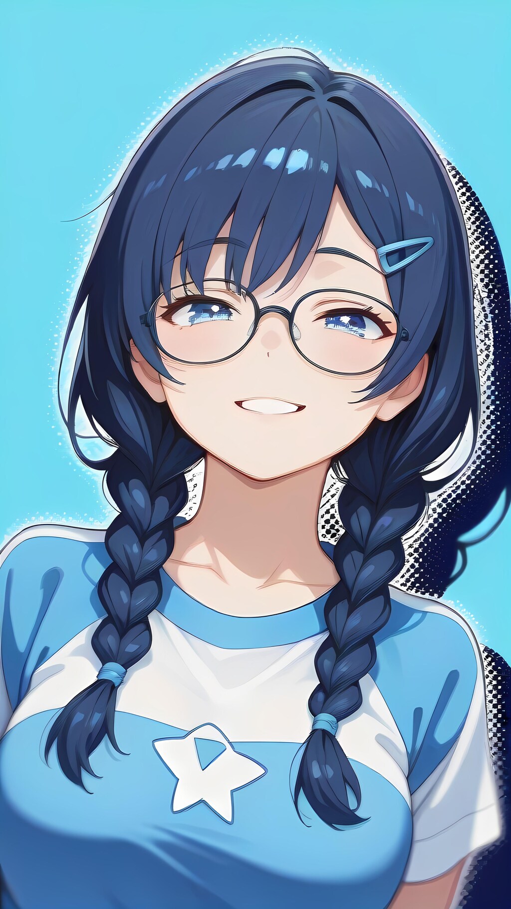 『三つ編み』と『眼鏡』