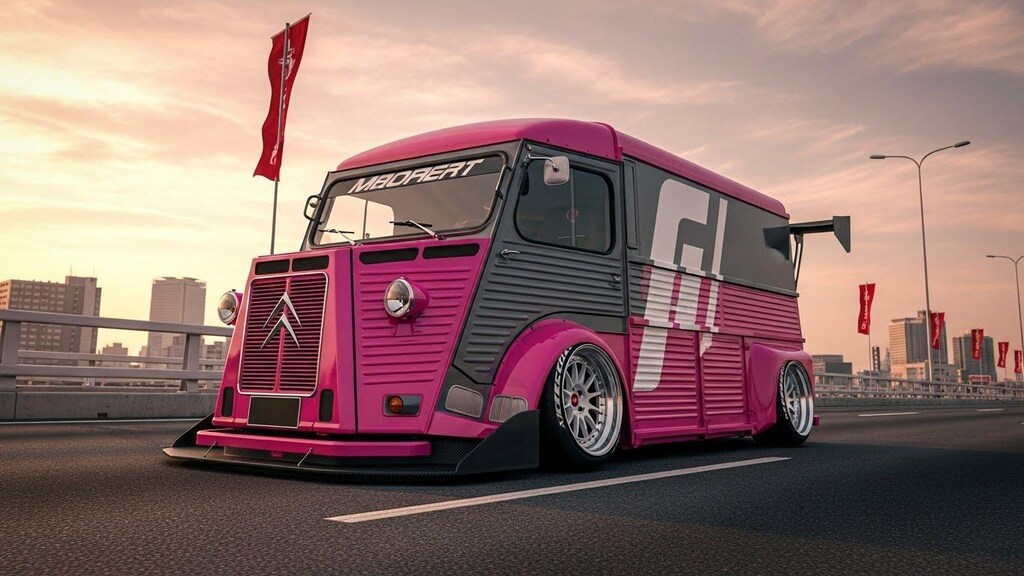 シトロエンバンのドリ車