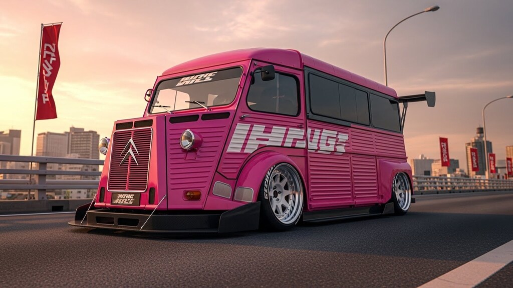 シトロエンバンのドリ車