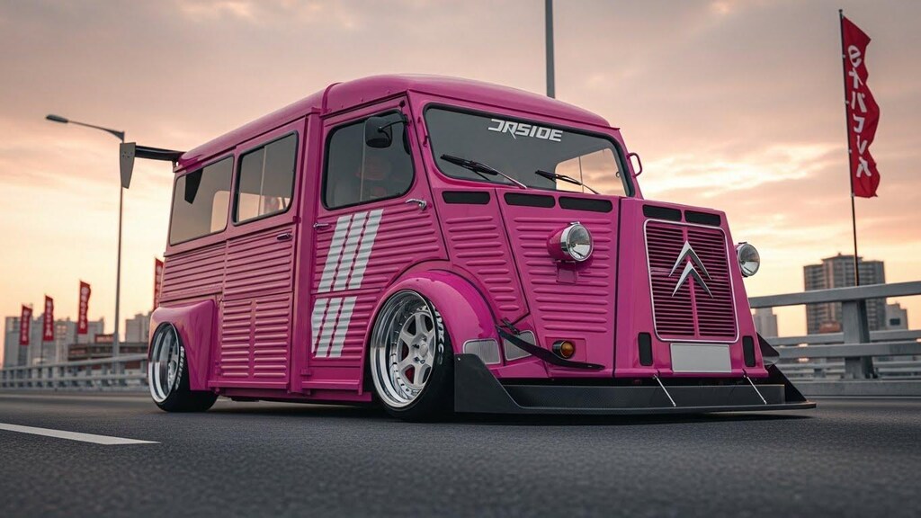 シトロエンバンのドリ車