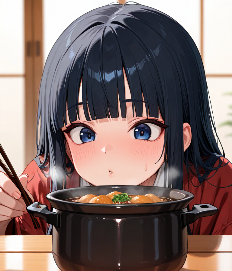 ひとり鍋 | の人気AIイラスト・グラビア