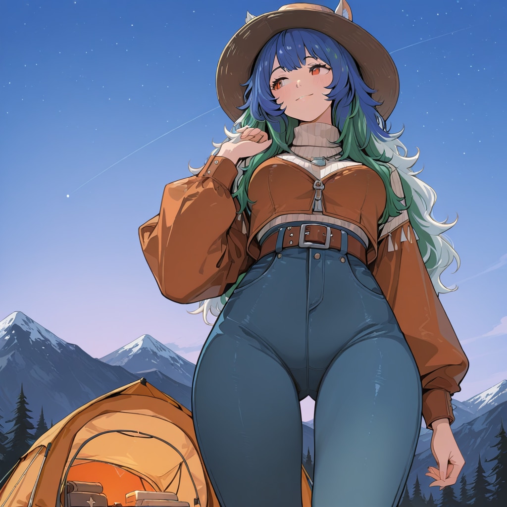 山ガール?