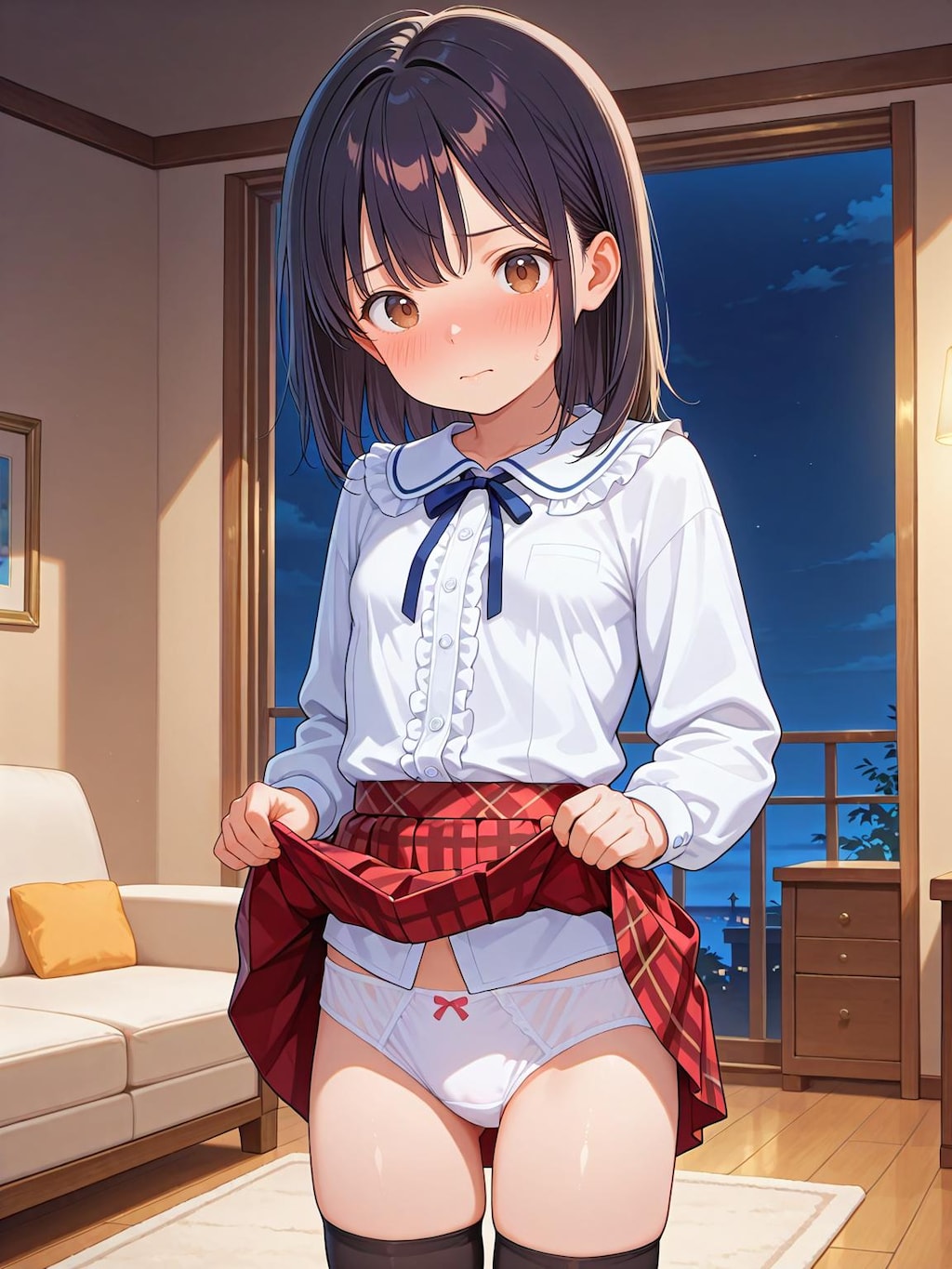 お願いすれば見せてくれる子