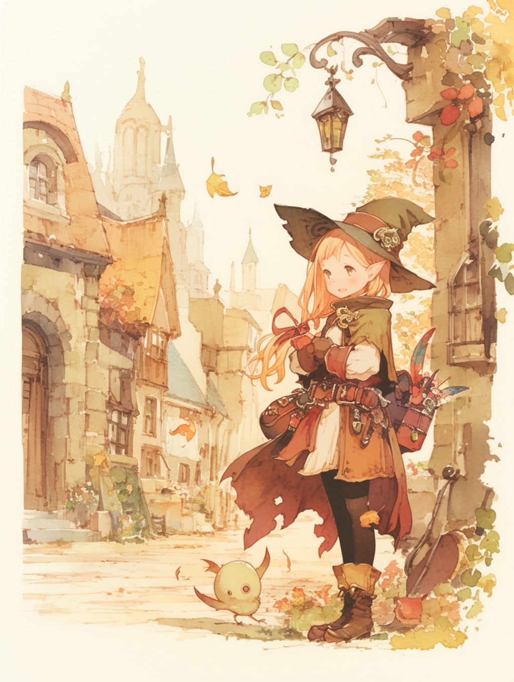 エルフの冒険。