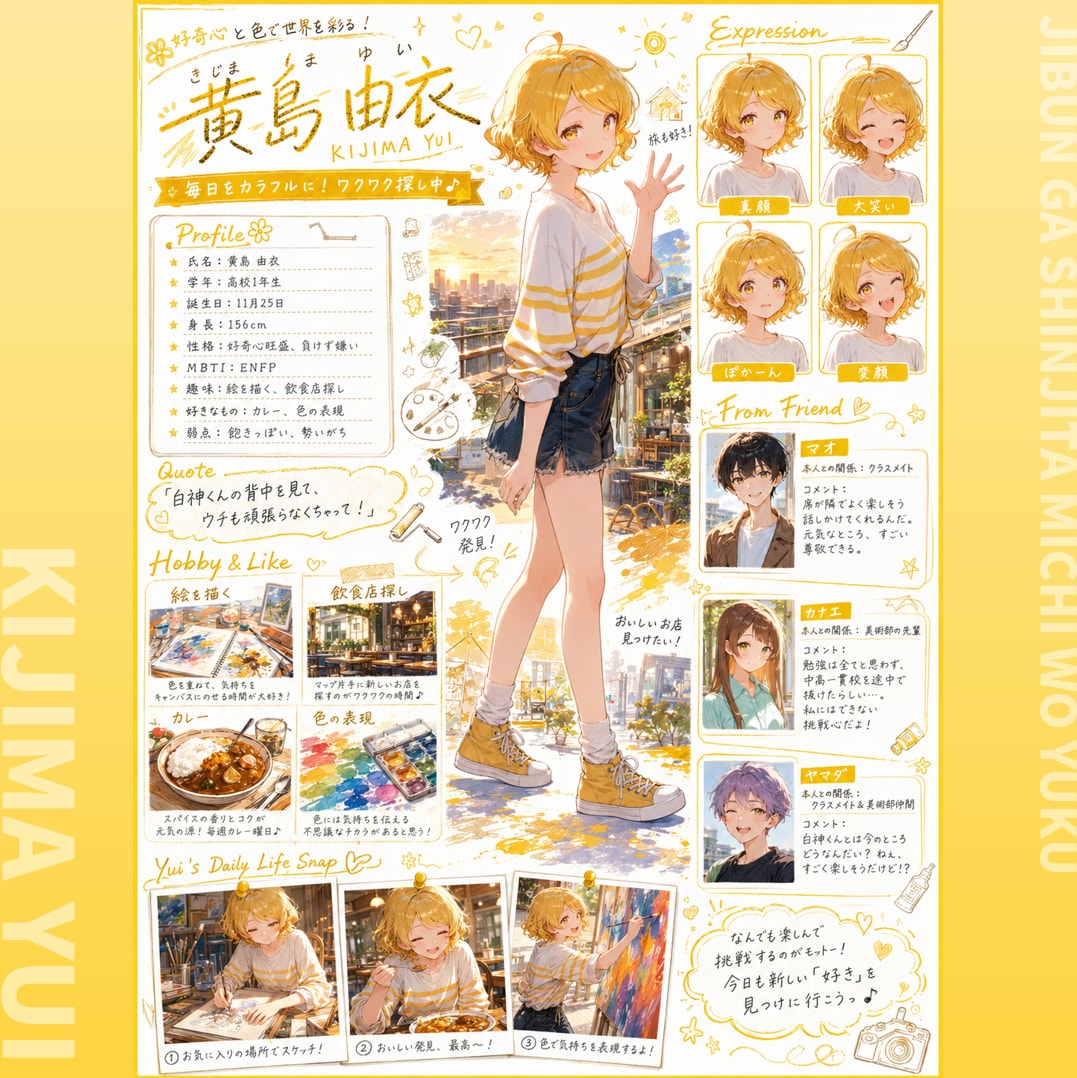 ユイ🌟 #カズの子紹介