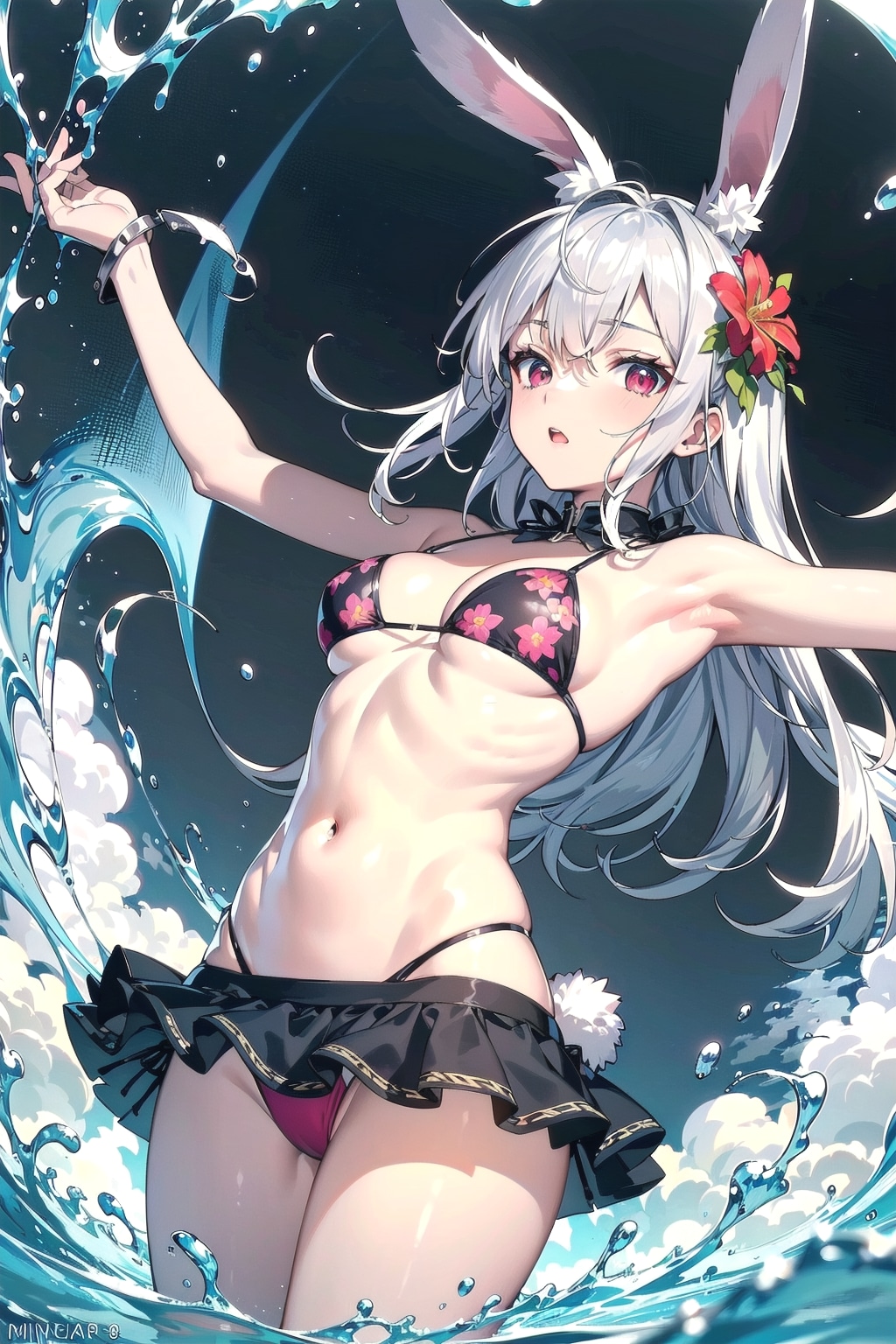 むぅ⋯わけがわからないのです🐰💧