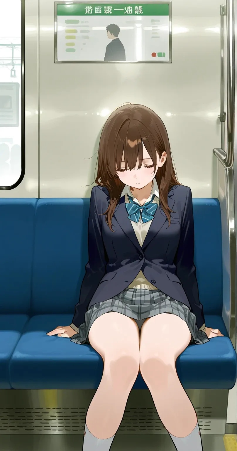 電車で見てしまった