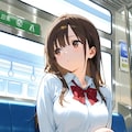 電車で見てしまった 2枚目