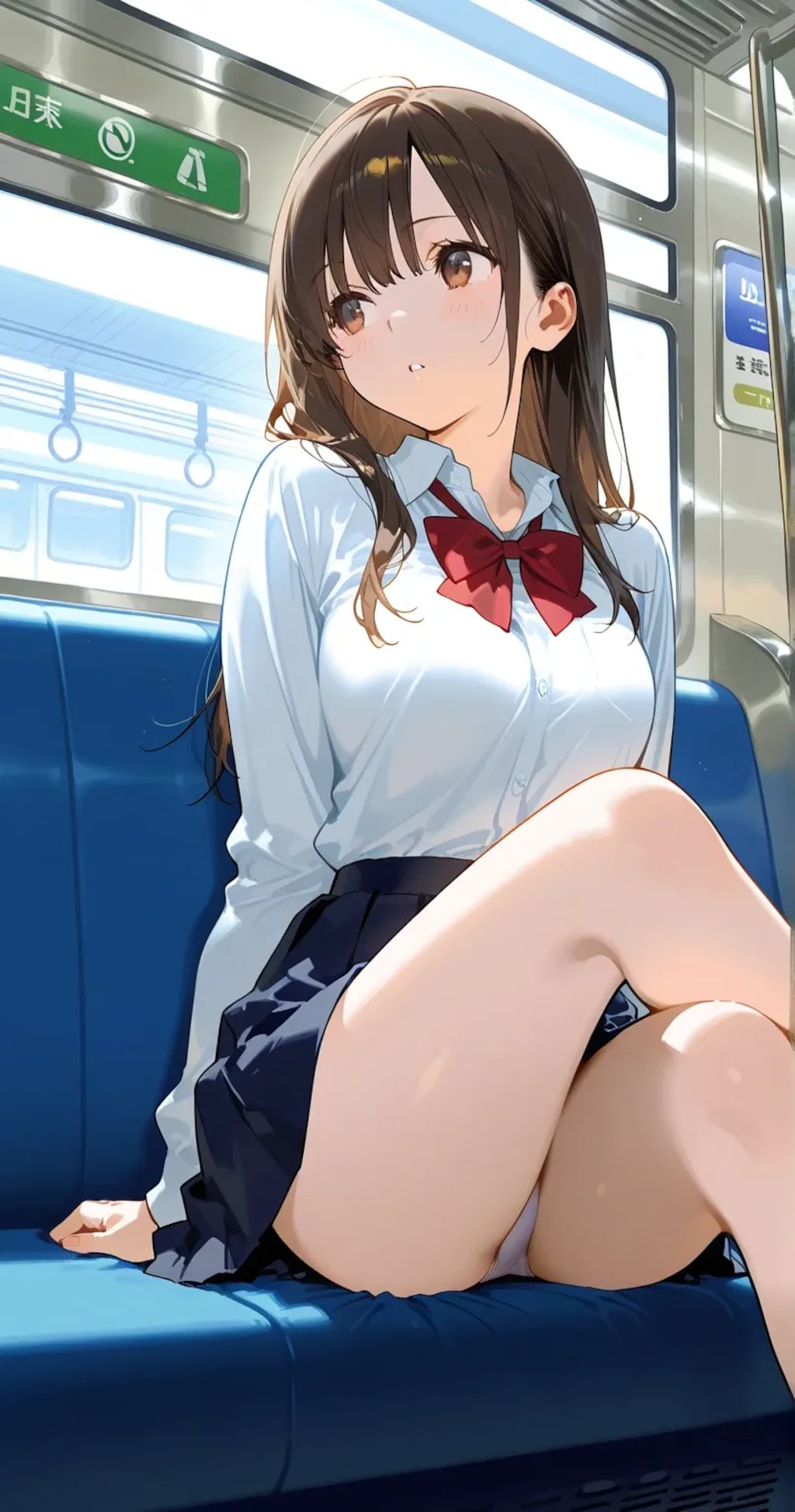 電車で見てしまった