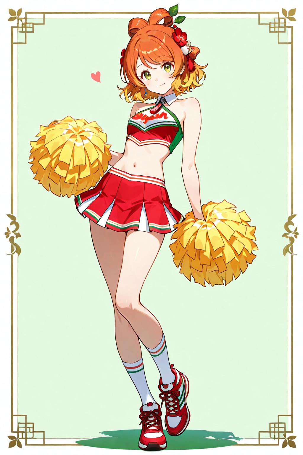 みんな大好きチアの娘(子) チアガールの女の子ち