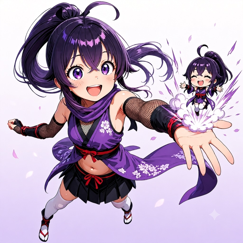 忍法！　ちびキャラ召喚の術！