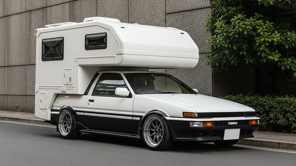 AE86キャンピングカー