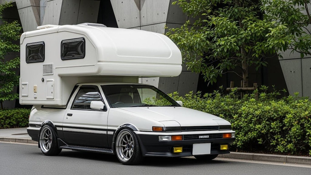 AE86キャンピングカー