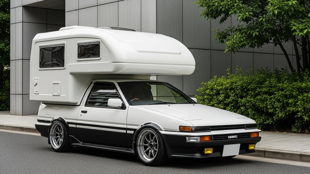 AE86キャンピングカー