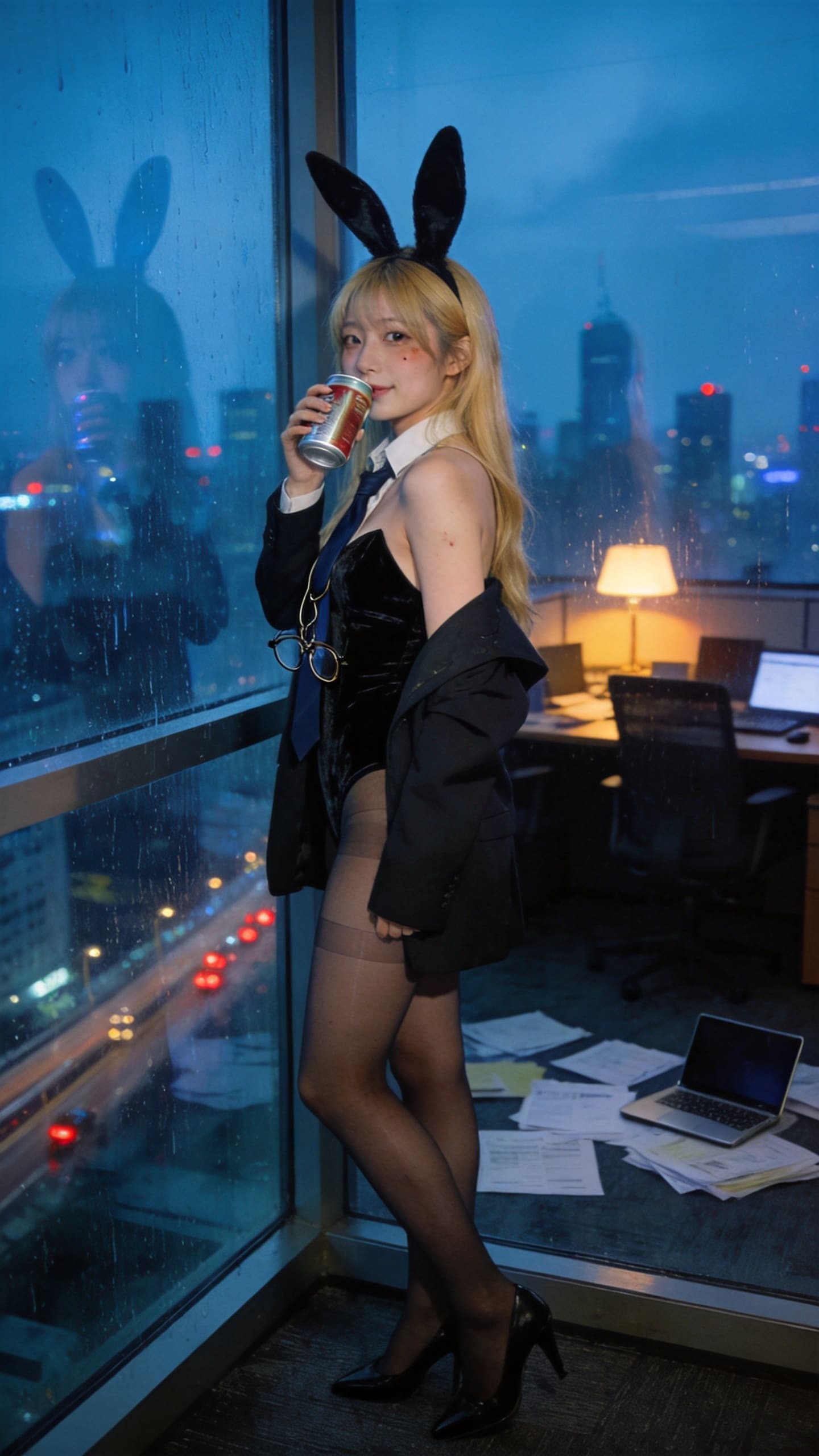 Overtime Bunny at the End of the City