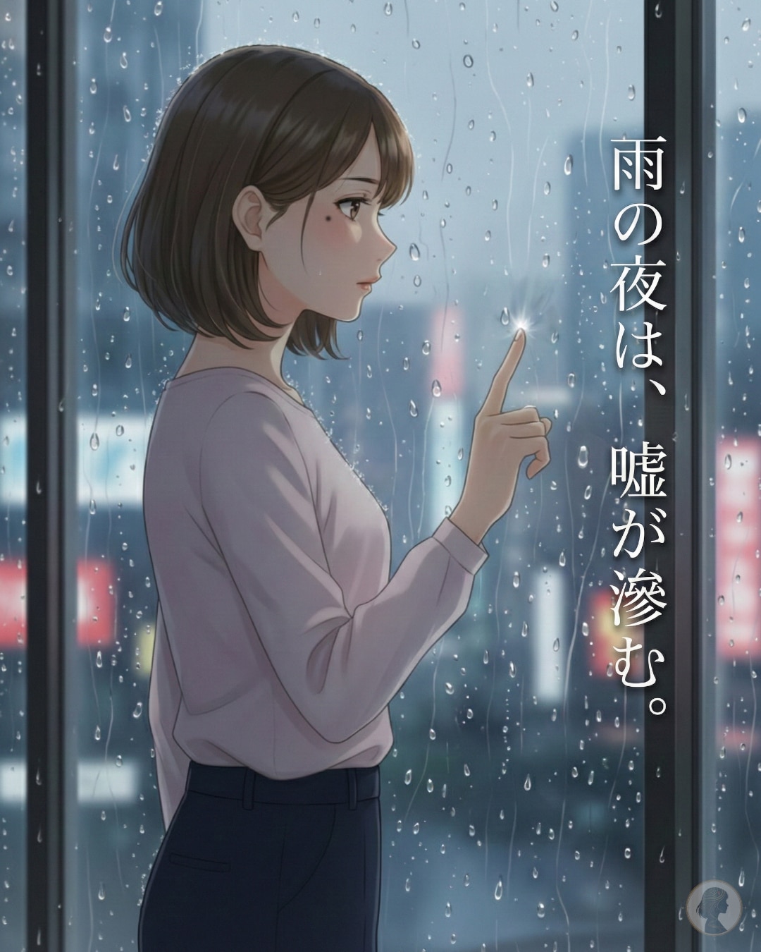 雨の夜は、嘘が滲む。 | の人気AIイラスト・グラビア