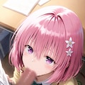 勉強の邪魔をするモモ 4枚目