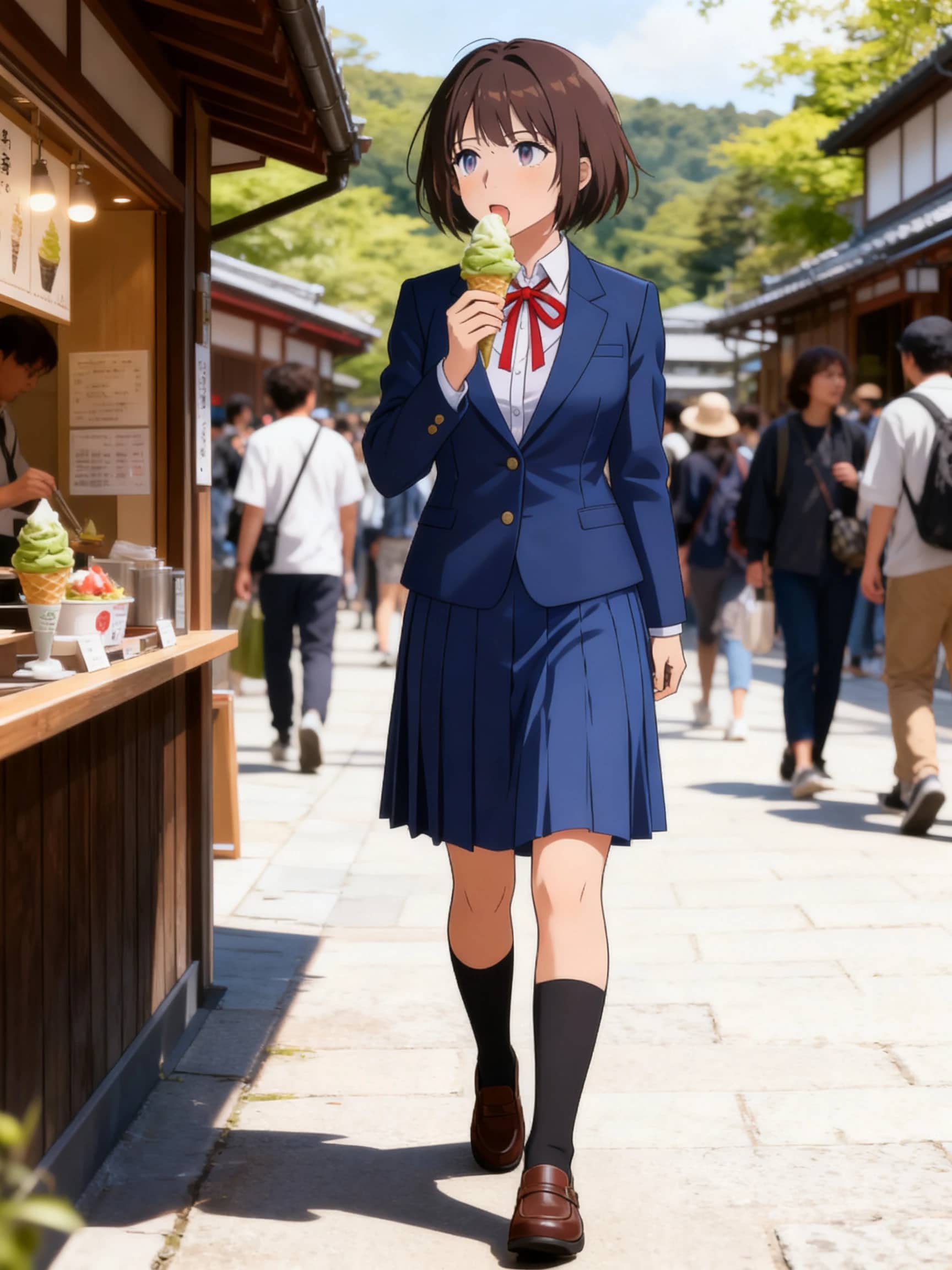 セイラ、京都に来た！ | の人気AIイラスト・グラビア