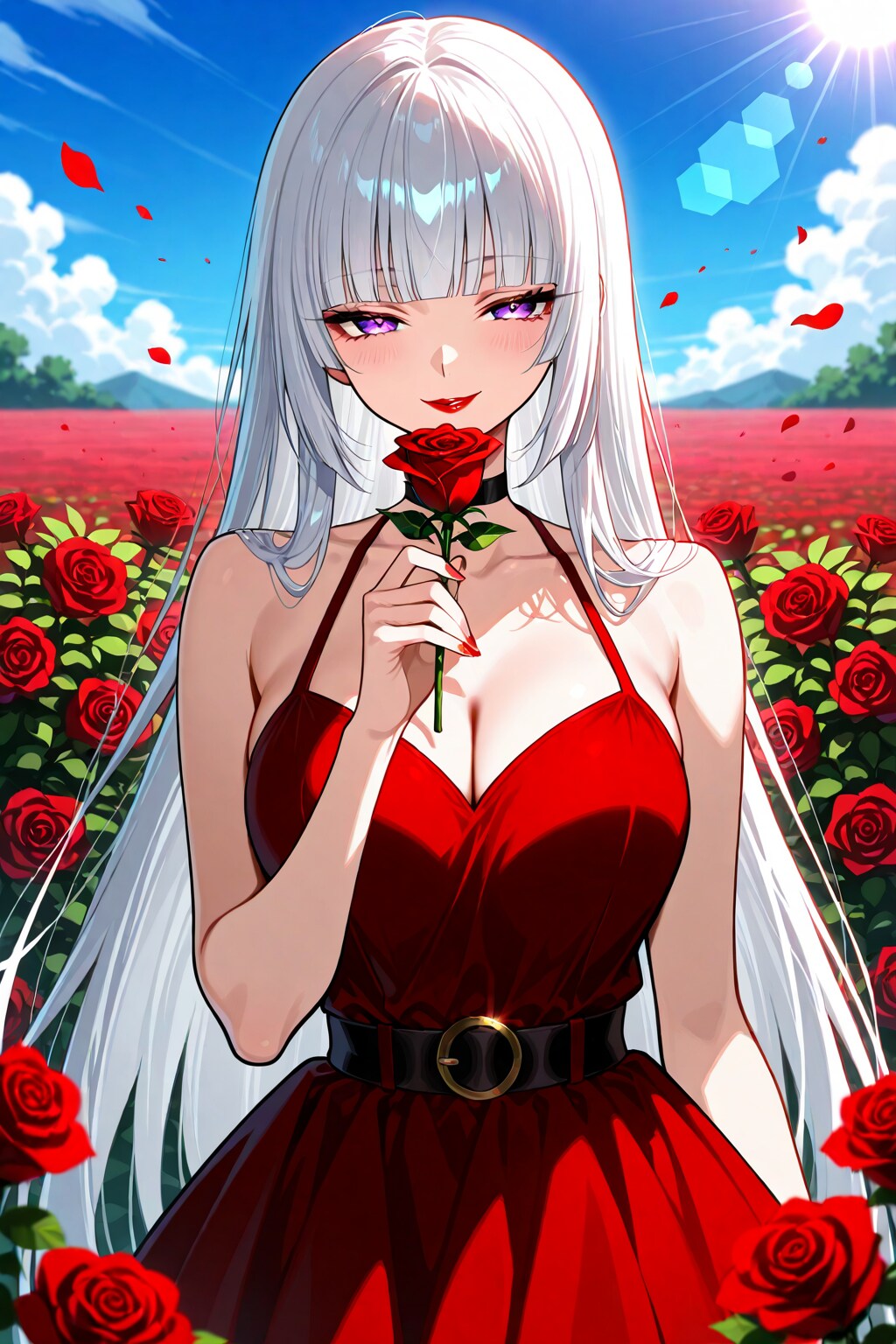 薔薇と女の子　その３