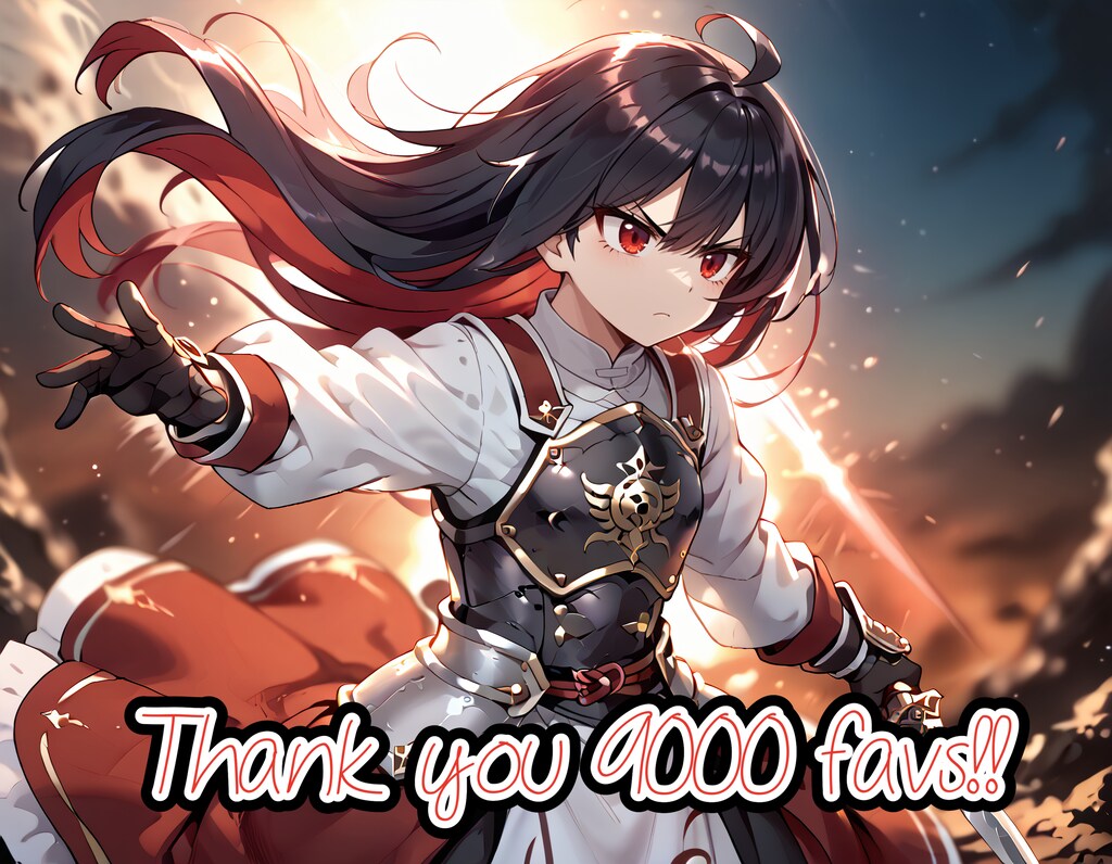 9000いいね記念・ファイターちゃん