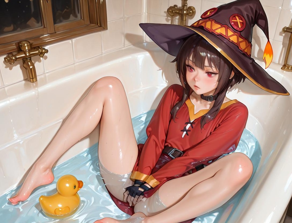 入浴中③