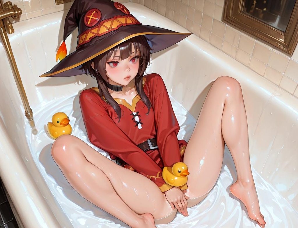 入浴中③