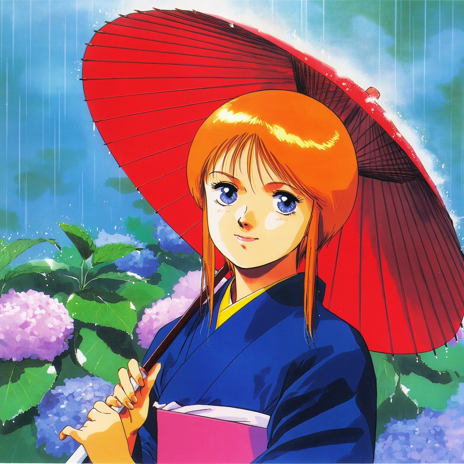 プルと日本の梅雨 | の人気AIイラスト・グラビア