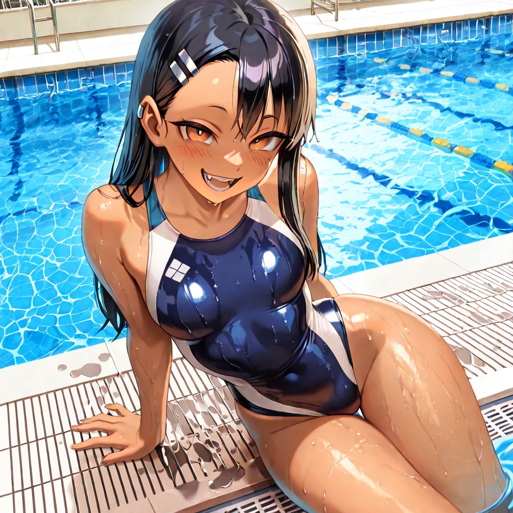 長瀞さん競泳水着♪