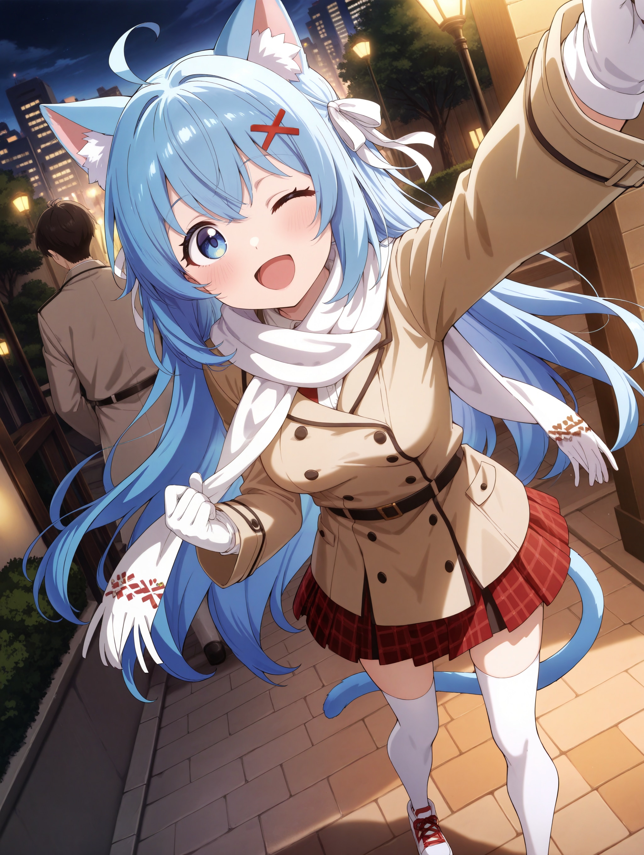 自撮りするよ♪ | の人気AIイラスト・グラビア