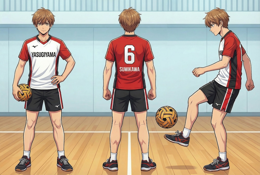 【設定】安木山高校セパタクロー部