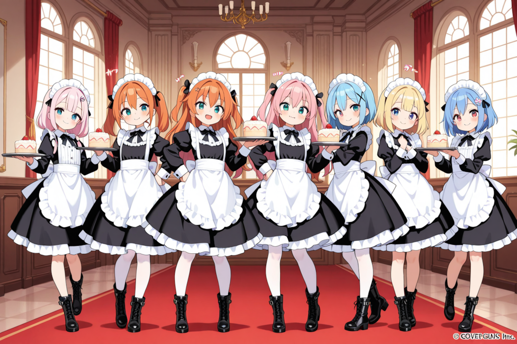 メイドさんがいっぱいのサムネ！！