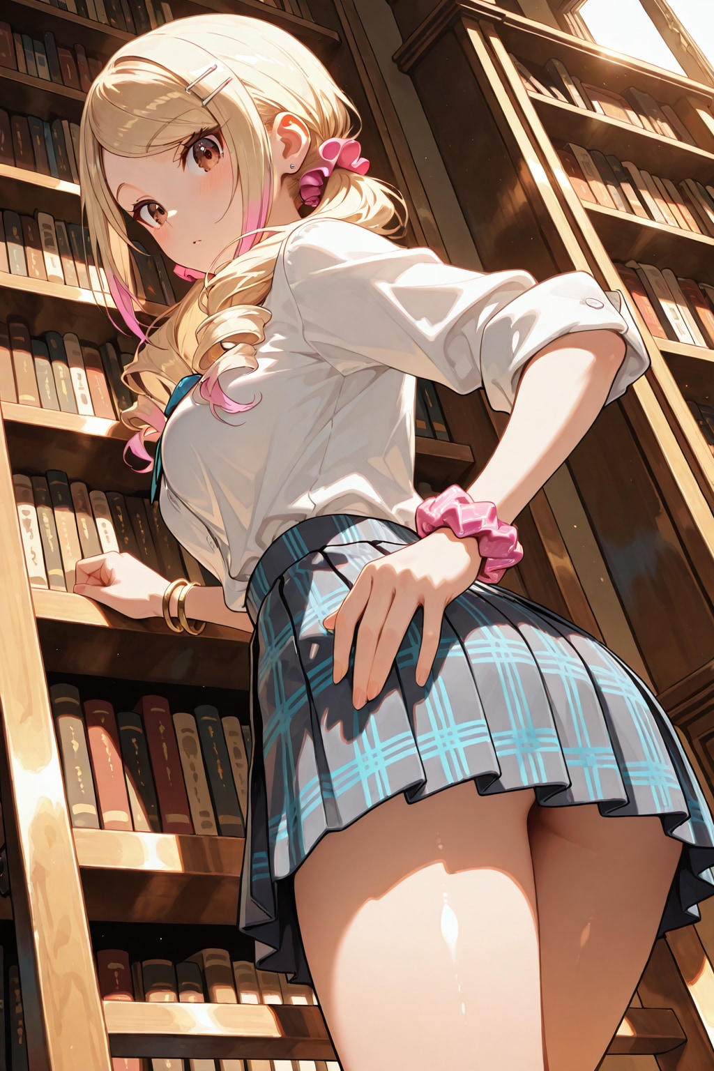 図書館の君を