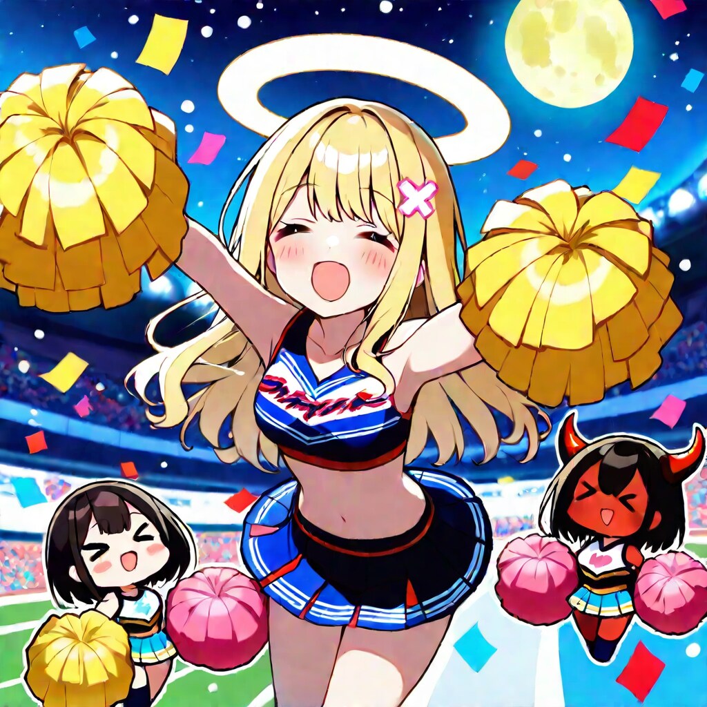 天使と悪魔のチアガール