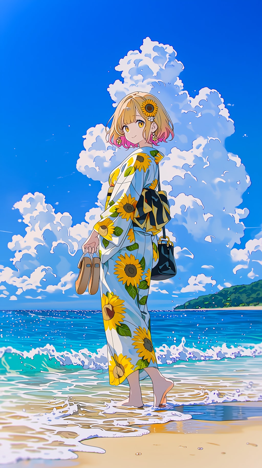 🌻 SUNFLOWER SUMMER JOURNEY 🌊 「向日葵と海の夏旅」