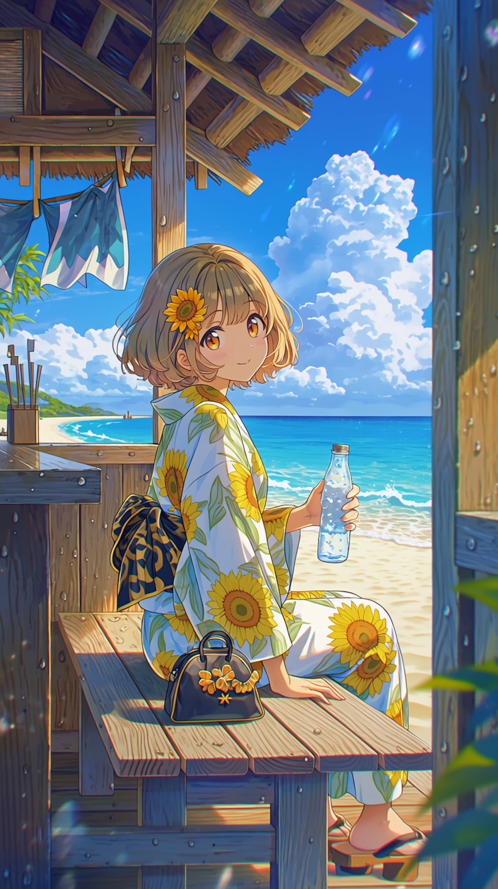 🌻 SUNFLOWER SUMMER JOURNEY 🌊 「向日葵と海の夏旅」