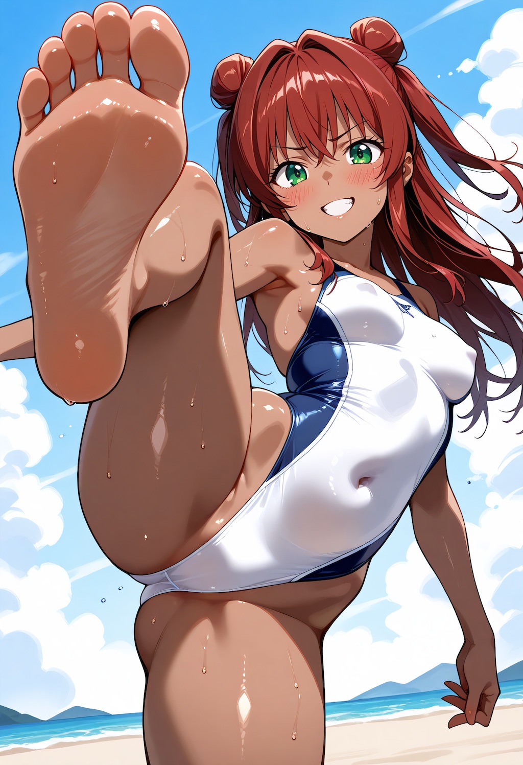 ハイレグキック