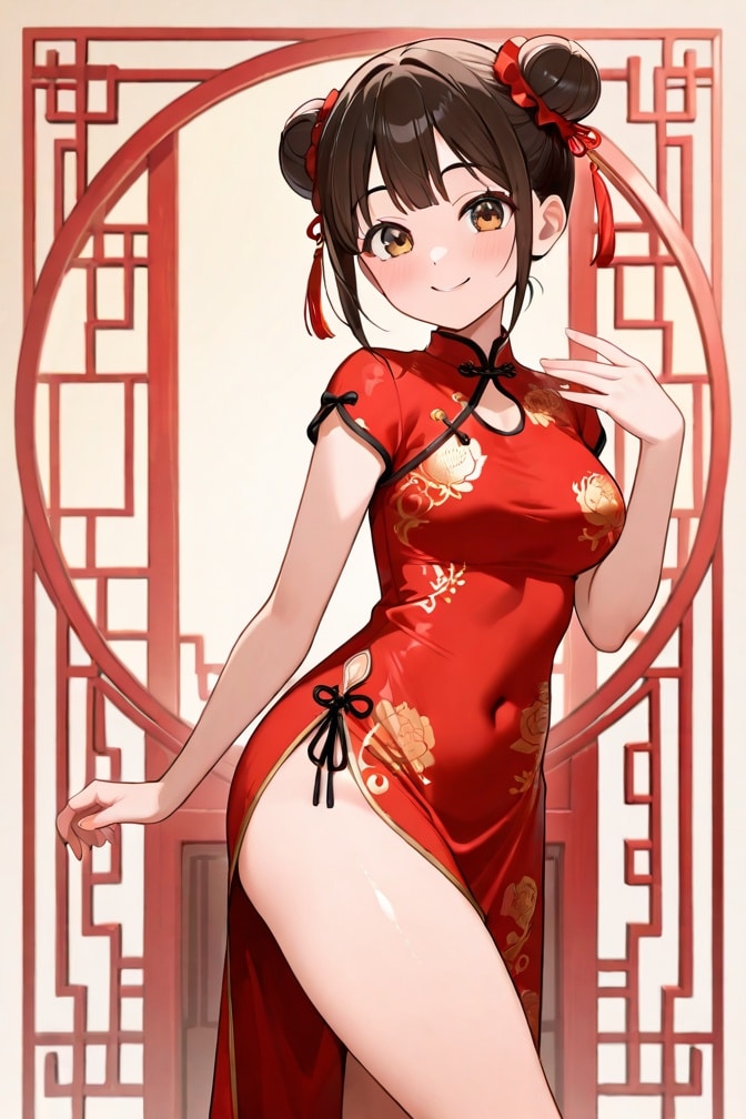 お団子ヘア