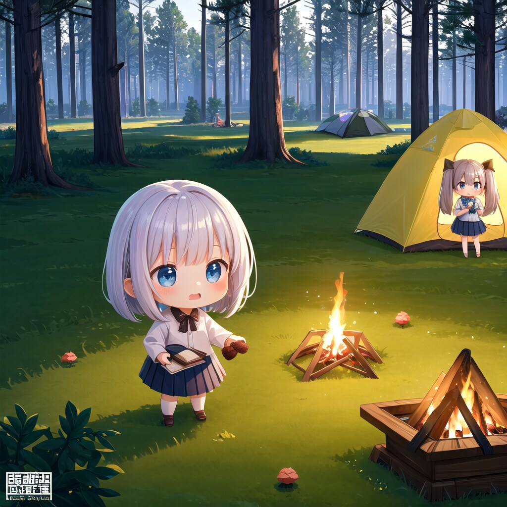 i2i_松ぼっくりをくべる。 | の人気AIイラスト・グラビア