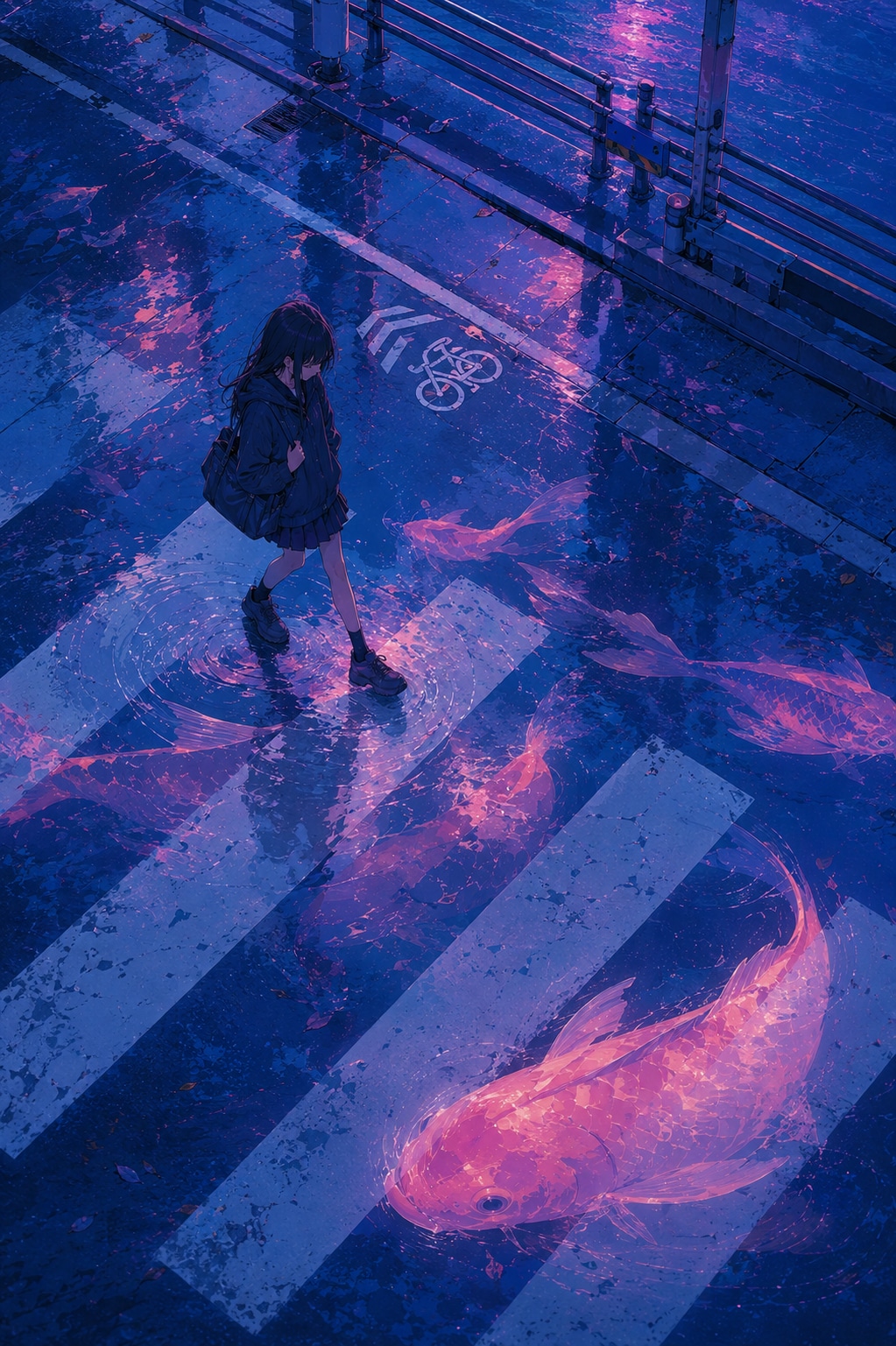 水底街 | の人気AIイラスト・グラビア