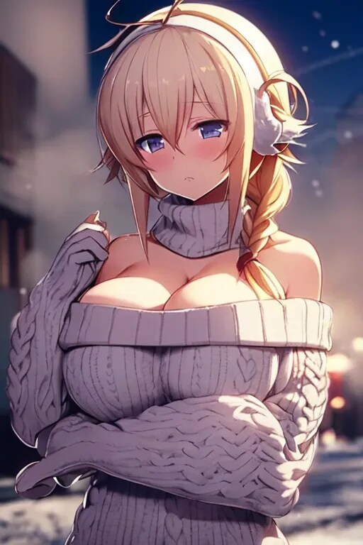 Es ニットコーデ2