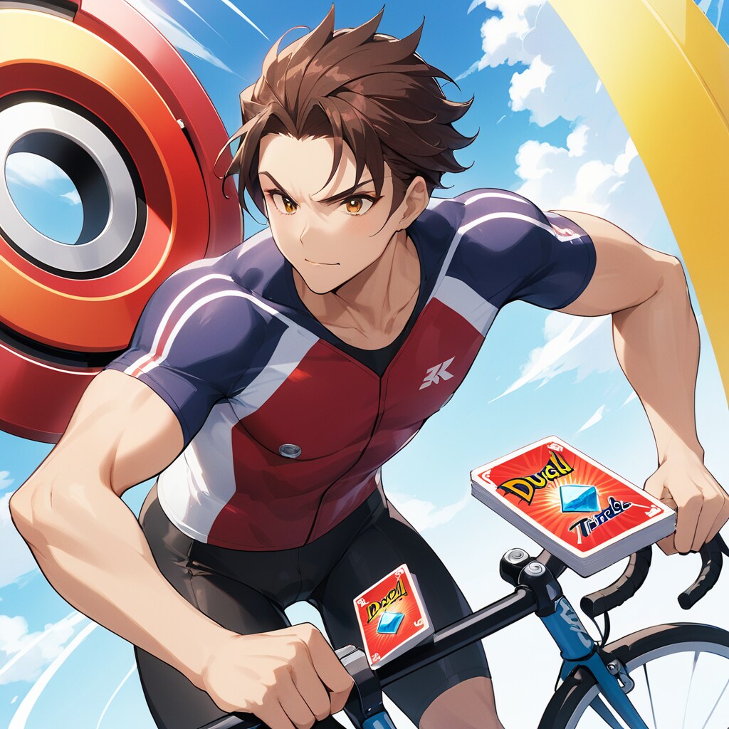 自転車を乗ったままデュエルだって⁉️