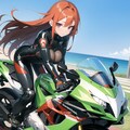 バイク乗るにはホント邪魔なのよね♪仕方ないけど♡ 11枚目