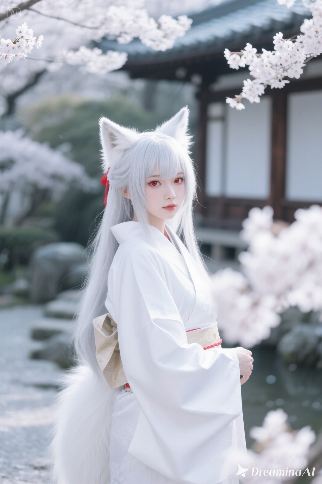 【実写風？】キツネの御神体様？ | の人気AIイラスト・グラビア