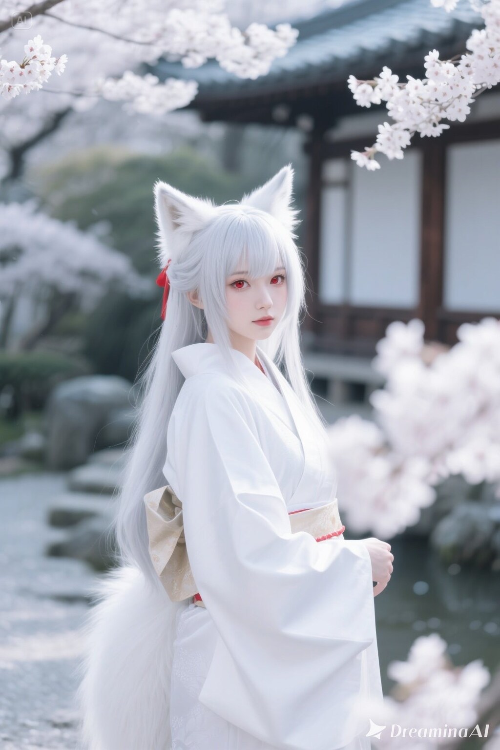 【実写風？】キツネの御神体様？