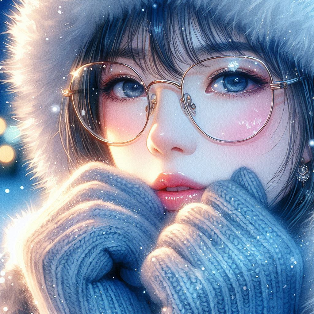 雪の夜 | の人気AIイラスト・グラビア